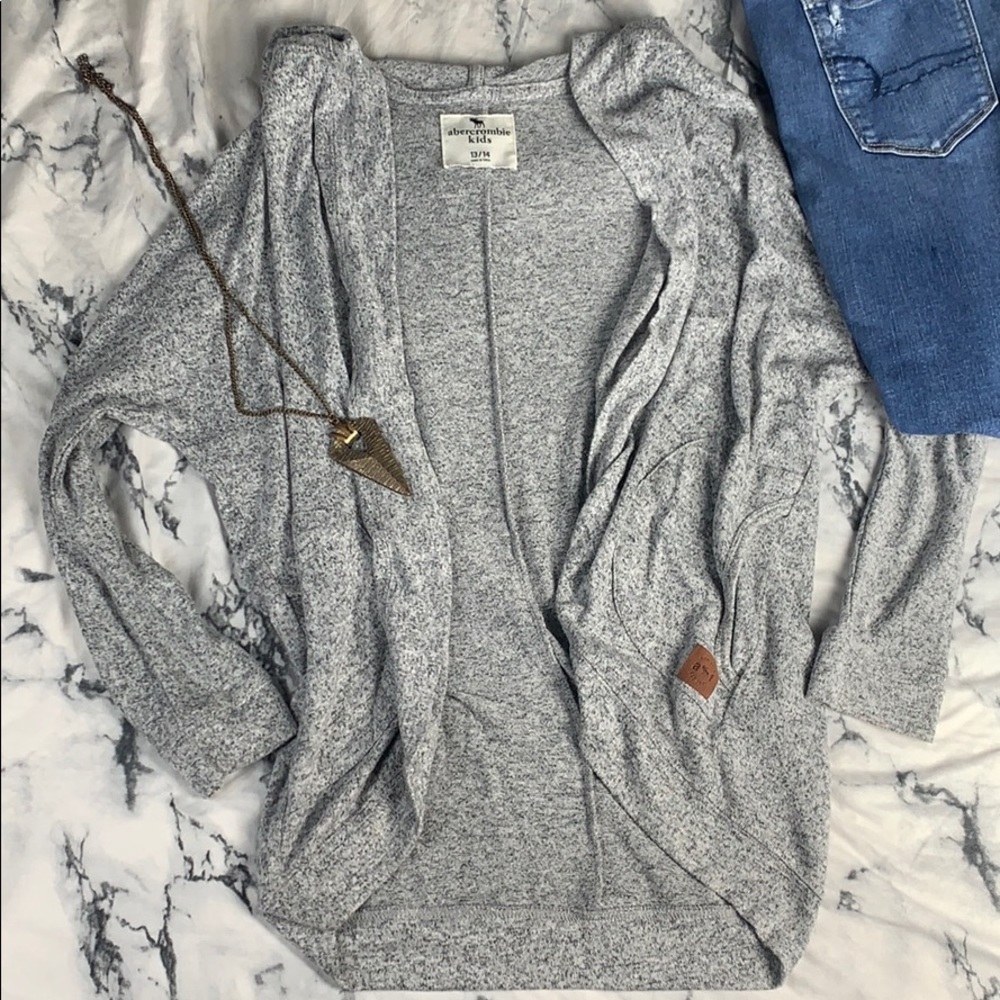 Abercrombie Grey light Cardigan